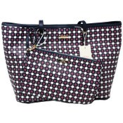 Wholesale - LARGE PRINTED TOTE W/WRISTLET C/P 8, UPC: 4890808260241